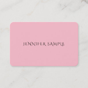 Tarjeta De Visita Bonito Elegante Sencillo Moderno De Lujo Superior