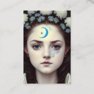 Tarjeta De Visita Bonito gráfico Princesa