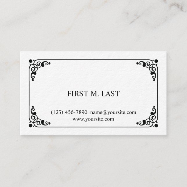 Tarjeta De Visita Bonnie (Anverso)