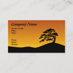 Tarjeta de visita Bonzai