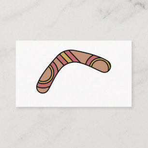 Tarjeta De Visita Boomerang