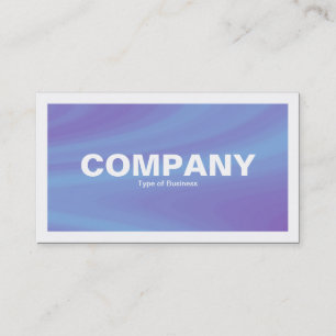 Tarjeta De Visita Borde - Cielo pulido