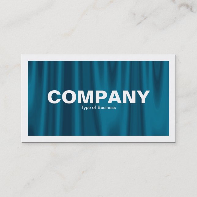 Tarjeta De Visita Bordeado - Drapery 01 (Anverso)