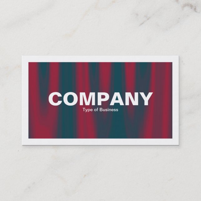 Tarjeta De Visita Bordeado - Drapery 02 (Anverso)