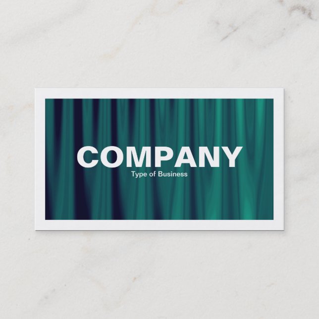 Tarjeta De Visita Bordeado - Drapery 03 (Anverso)