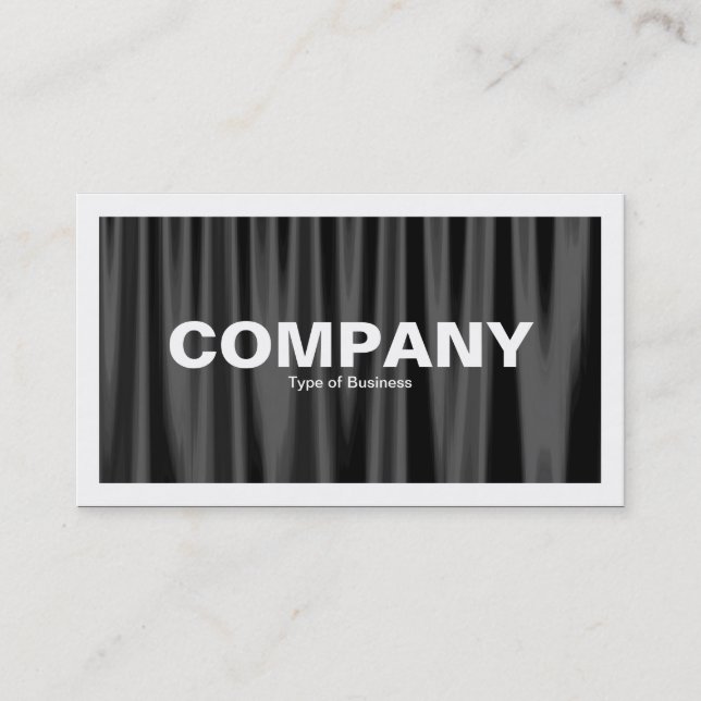 Tarjeta De Visita Bordeado - Drapery 07 (Anverso)