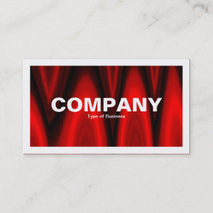 Tarjeta De Visita Bordeado - Salón de la Llama