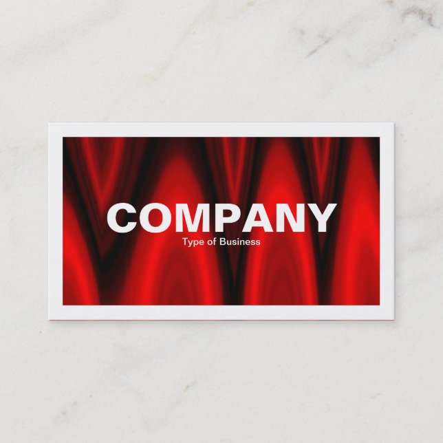 Tarjeta De Visita Bordeado - Salón de la Llama (Anverso)