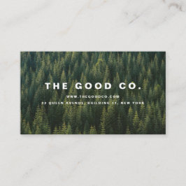 Tarjeta De Visita Bosque