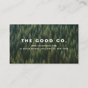 Tarjeta De Visita Bosque