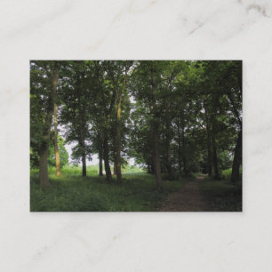 Tarjeta De Visita Bosques, Parque Bute Cardiff