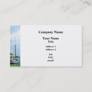 Tarjeta De Visita Bote Por Oyster Shack - Fin Platinum