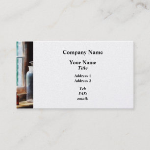 Tarjeta De Visita Botella de reactivo y botella marrón pequeña - Pla