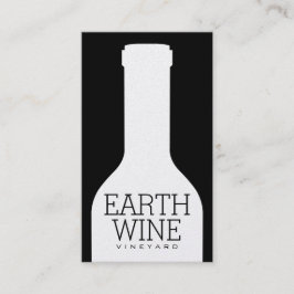 Tarjeta De Visita Botella de vino