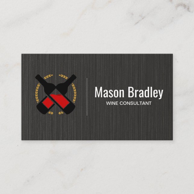 Tarjeta De Visita Botellas de vino | Bodega