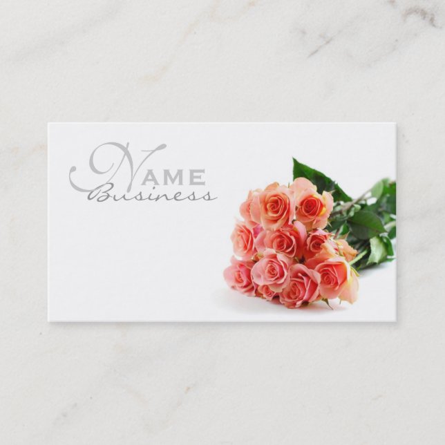 Tarjeta de visita Bouquet (Anverso)