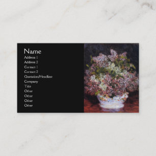 Tarjeta De Visita Bouquet de flores por Renoir