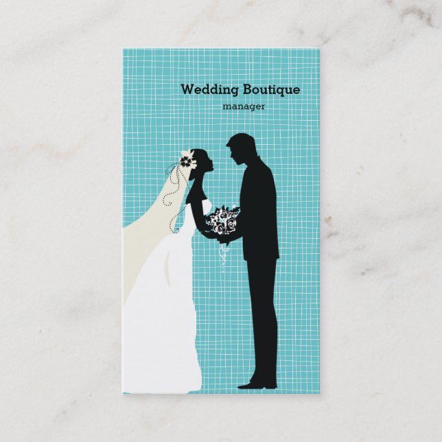 Tarjeta De Visita Boutique de bodas (Anverso)