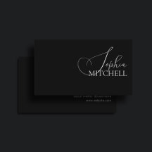 Boutique de Estilista de Pelo Minimal Caligrafía N