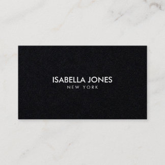 Tarjeta De Visita Boutique de Lujo Minimalista Marfil