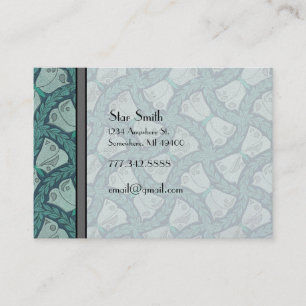 Tarjeta De Visita Boutique de mariposa vanguardista