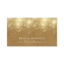 Boutique Luxury Gold Bokeh Glamour