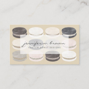 Tarjeta De Visita Boutique Tonos Terrosos Macarón Artesanal