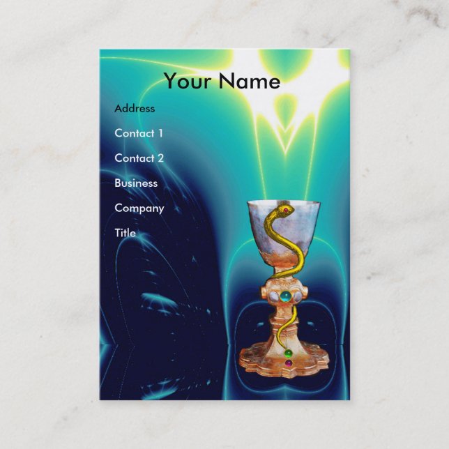 Tarjeta De Visita BOWL DE HYGEIA - Medicina, Farmacia (Anverso)