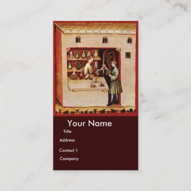 Tarjeta De Visita BOWL DE HYGEIA - Medicina, Farmacia (Anverso)