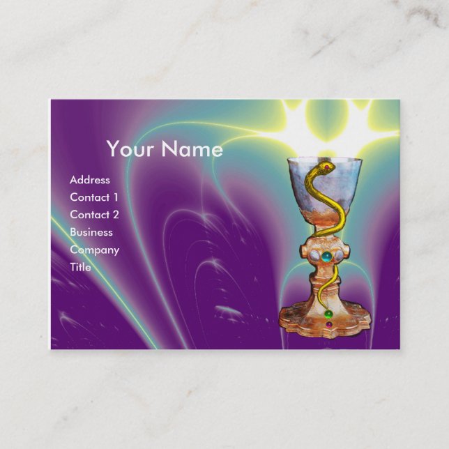 Tarjeta De Visita BOWL DE HYGEIA - Medicina, Farmacia (Anverso)