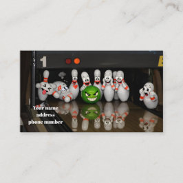 Tarjeta De Visita Bowling 