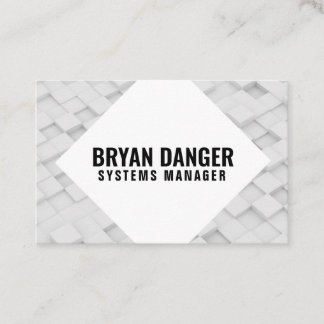 Tarjeta De Visita "Box World" personalizado (Reino Unido/Euro)