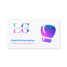 Boxeo LOGOTIPO PERSONALIZADO QR