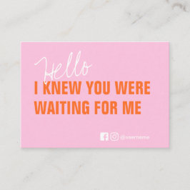 Tarjeta De Visita Branding Gracias Packing para Pequeñas Empresas