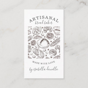 Tarjeta De Visita Bread Bakery Baker Business Card