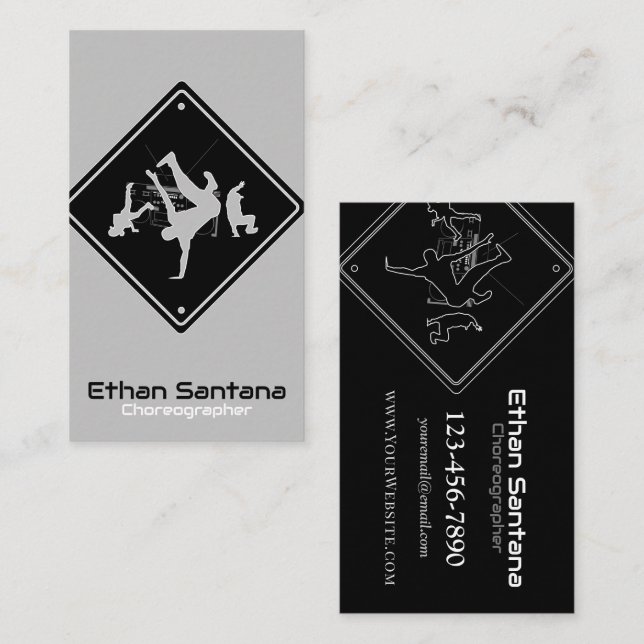 Tarjeta De Visita Breaking Spot (Anverso / Reverso)