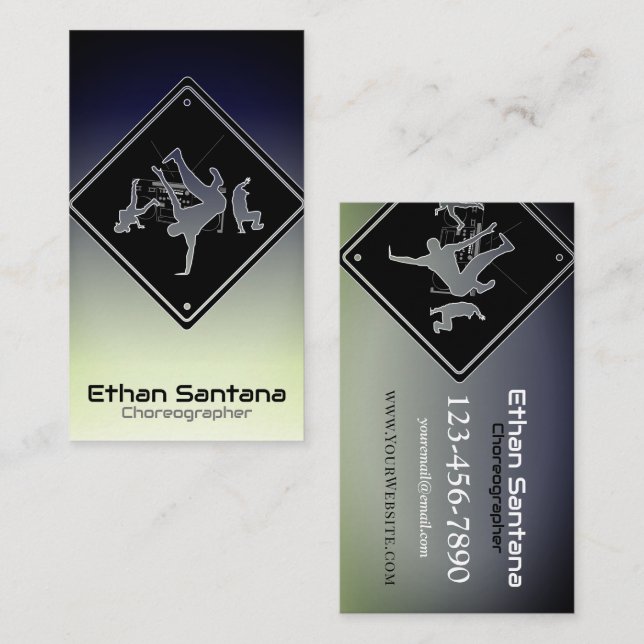 Tarjeta De Visita Breaking Spot (Anverso / Reverso)