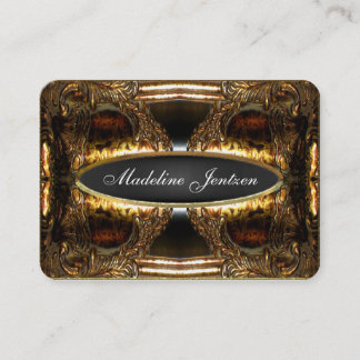 Tarjeta De Visita Brigadere Cuidador Elegante Profesional