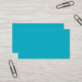 Tarjeta De Visita Bright Rich Sky Blue Business Cards