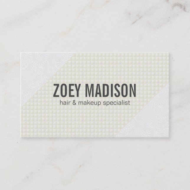 Tarjeta De Visita Brillante 2 | Viento y escalas (Anverso)