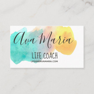 Tarjeta de visita brillante del chapoteo de la
