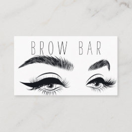 Tarjeta De Visita Brows & Lashes Microblandos, Extensiones Eyelash