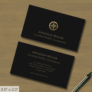 Tarjeta De Visita Brújula profesional