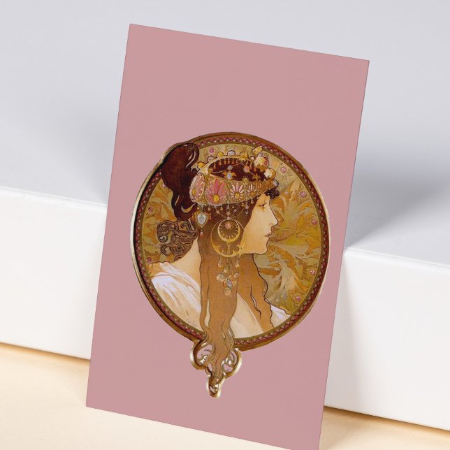 Tarjeta De Visita Brunette bizantina, Mucha (Subido por el creador)
