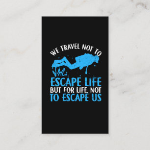 Tarjeta De Visita Buceo Scuba - Deporte acuático Buceo Scuba buceo 