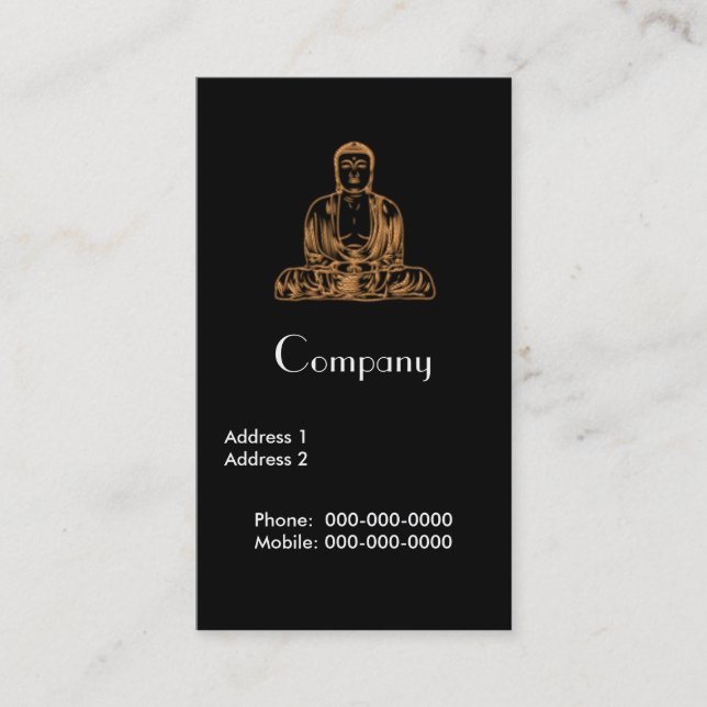 Tarjeta De Visita Buda (Anverso)