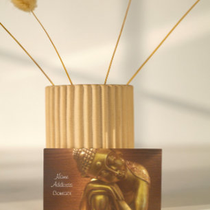 Tarjeta De Visita Buda durmiente