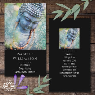 Tarjeta De Visita Buda Zen Reiki Yoga Meditación Espiritual