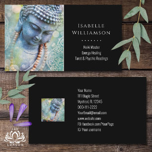 Tarjeta De Visita Buda Zen Reiki Yoga Meditación Sagrada Espiritual