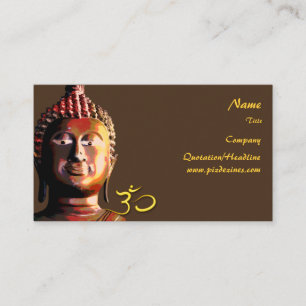 Tarjeta De Visita Buddhas Business Card, Healthy Holistic